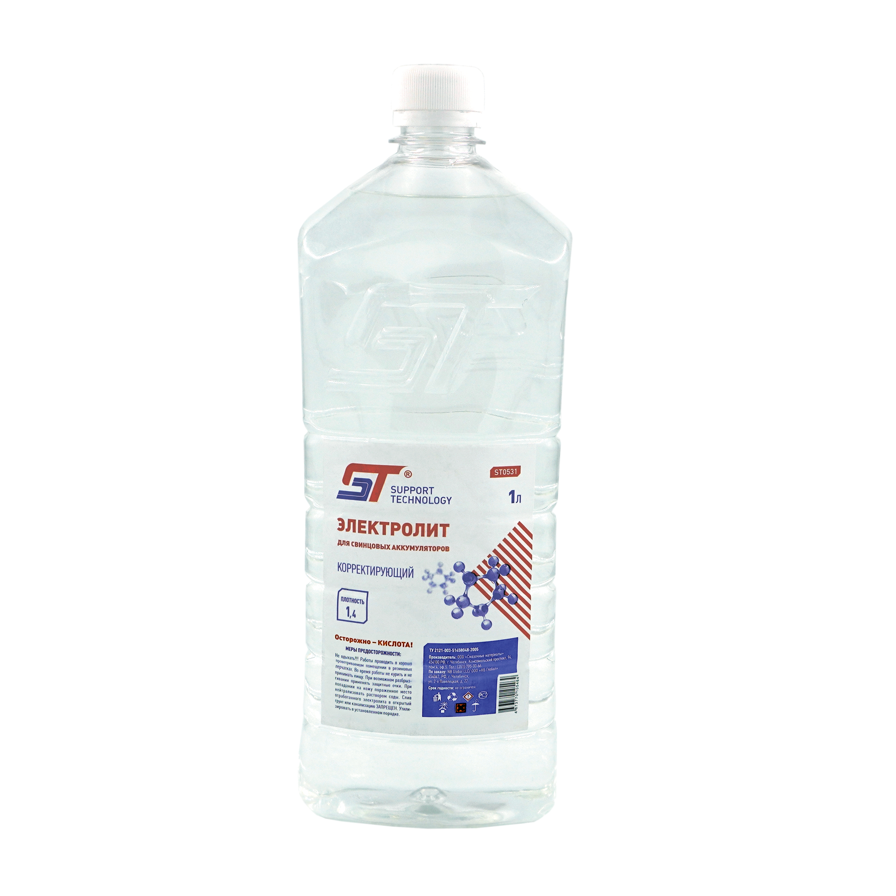 Электролит 1,40 корректирующий ST 1 л 