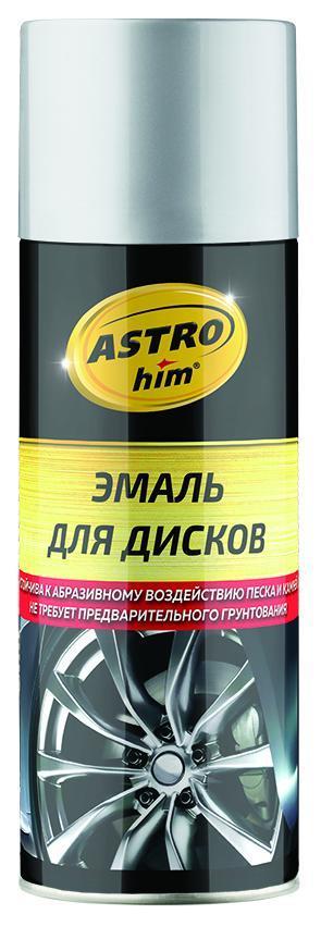 Эмаль Астрохим для дисков серебристая аэрозоль 520 мл АС-609