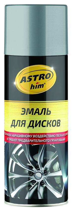 Эмаль Астрохим для дисков хром аэрозоль 520 мл АС-608